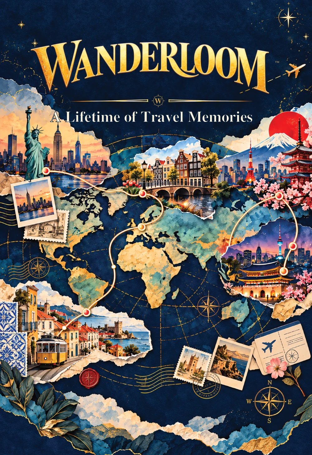 Copertina di Wanderloom Diary